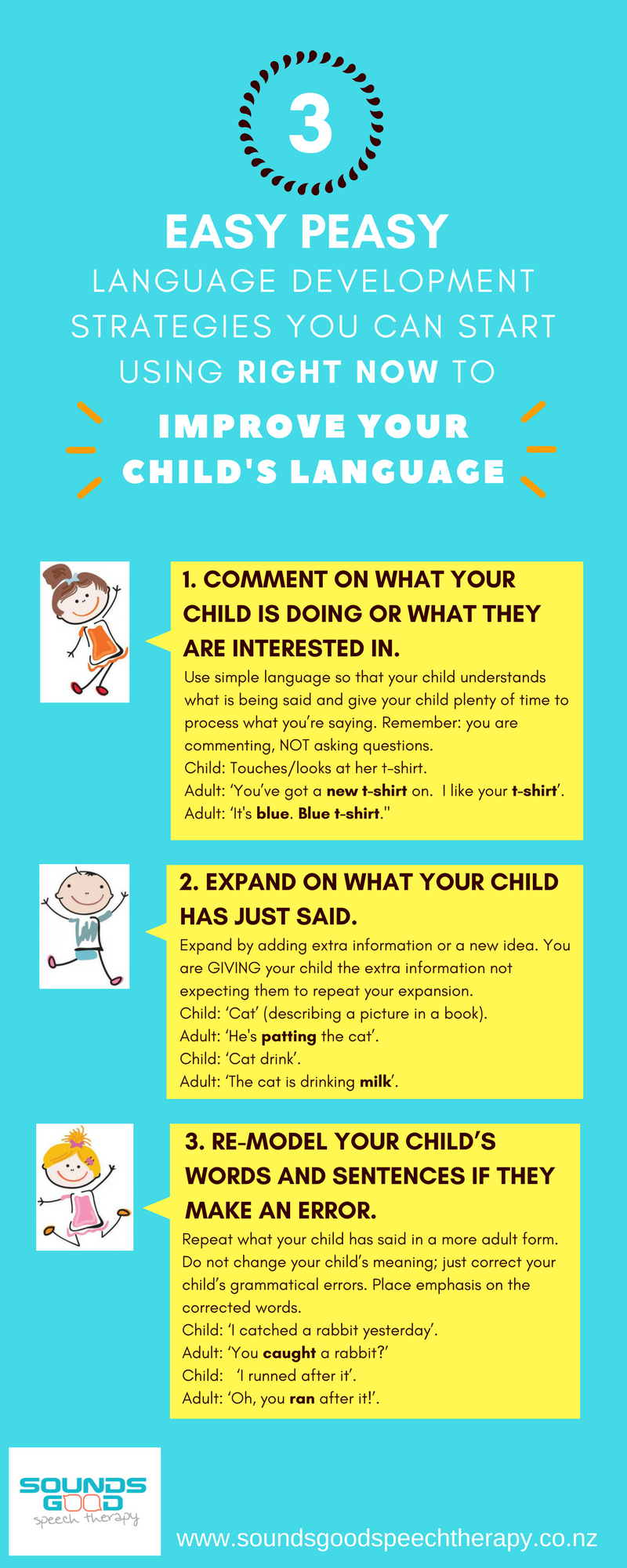 Help improve your baby's speech development